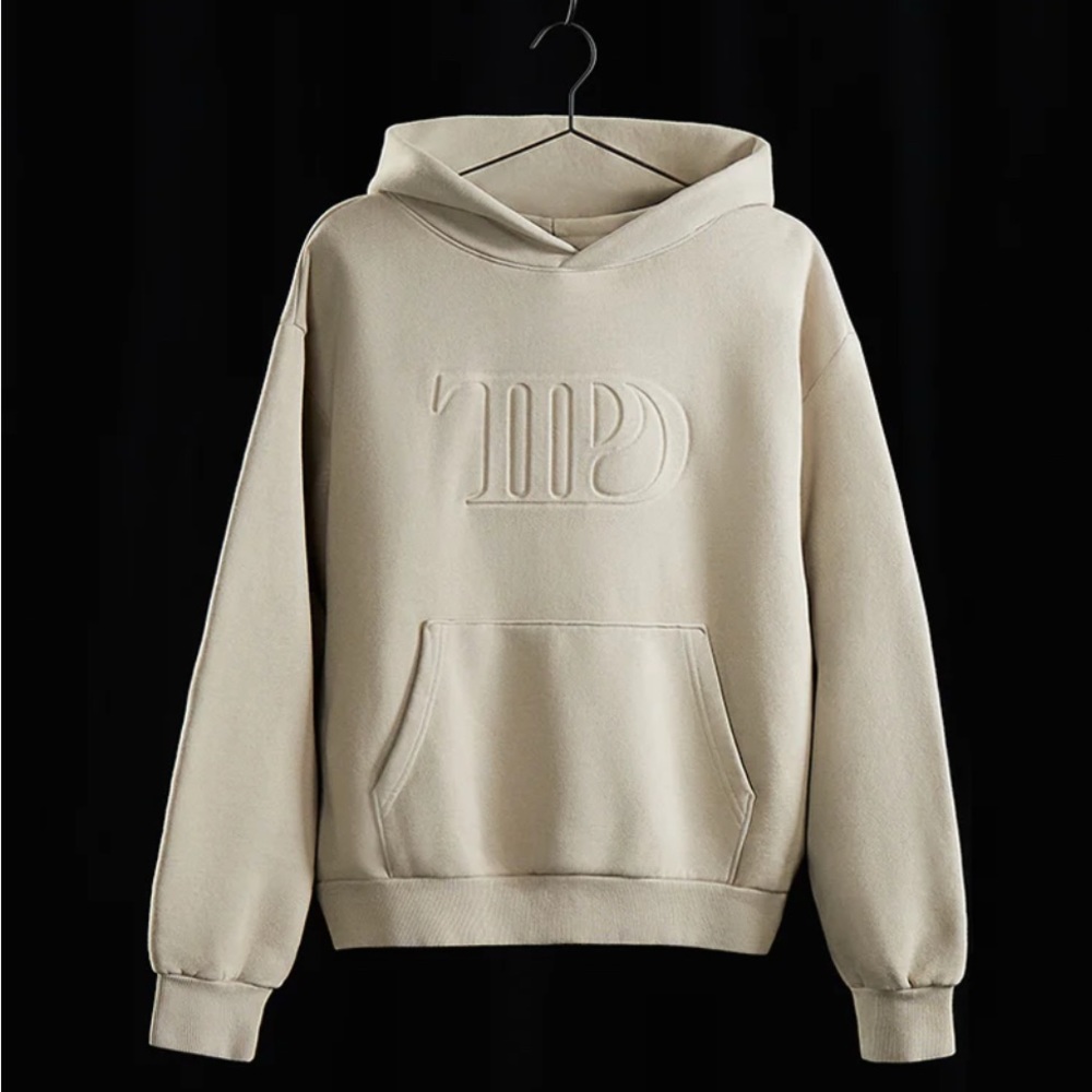 Beige Taylor Swift TTPD Hoodie